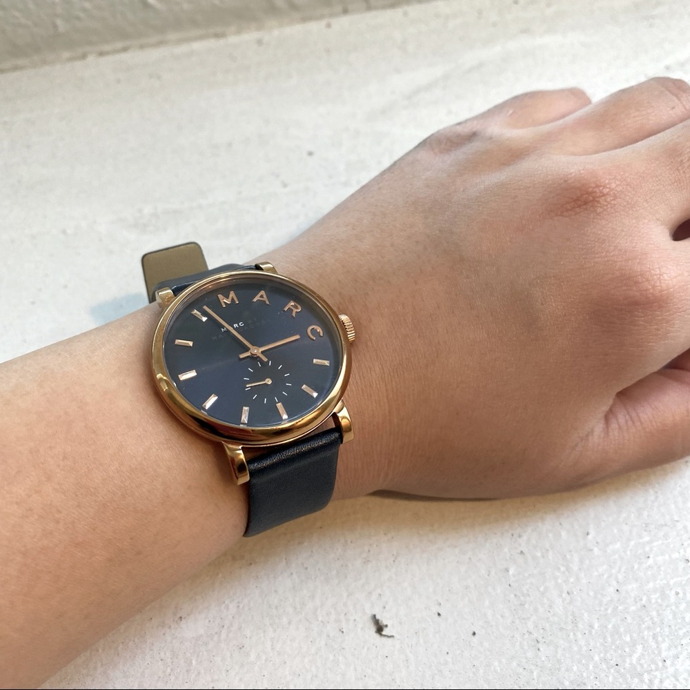 Marc by Marc Jacob Leather Watch